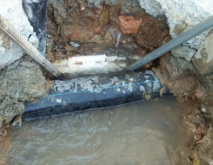 钢城测漏水之水管漏水